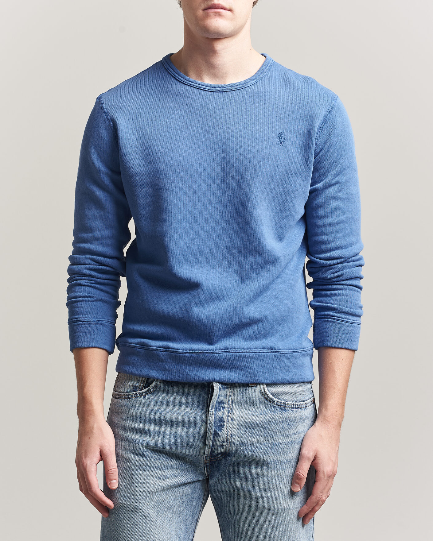 Uomini | Maglieria | Polo Ralph Lauren | Island Terry Sweatshirt Modern Royal