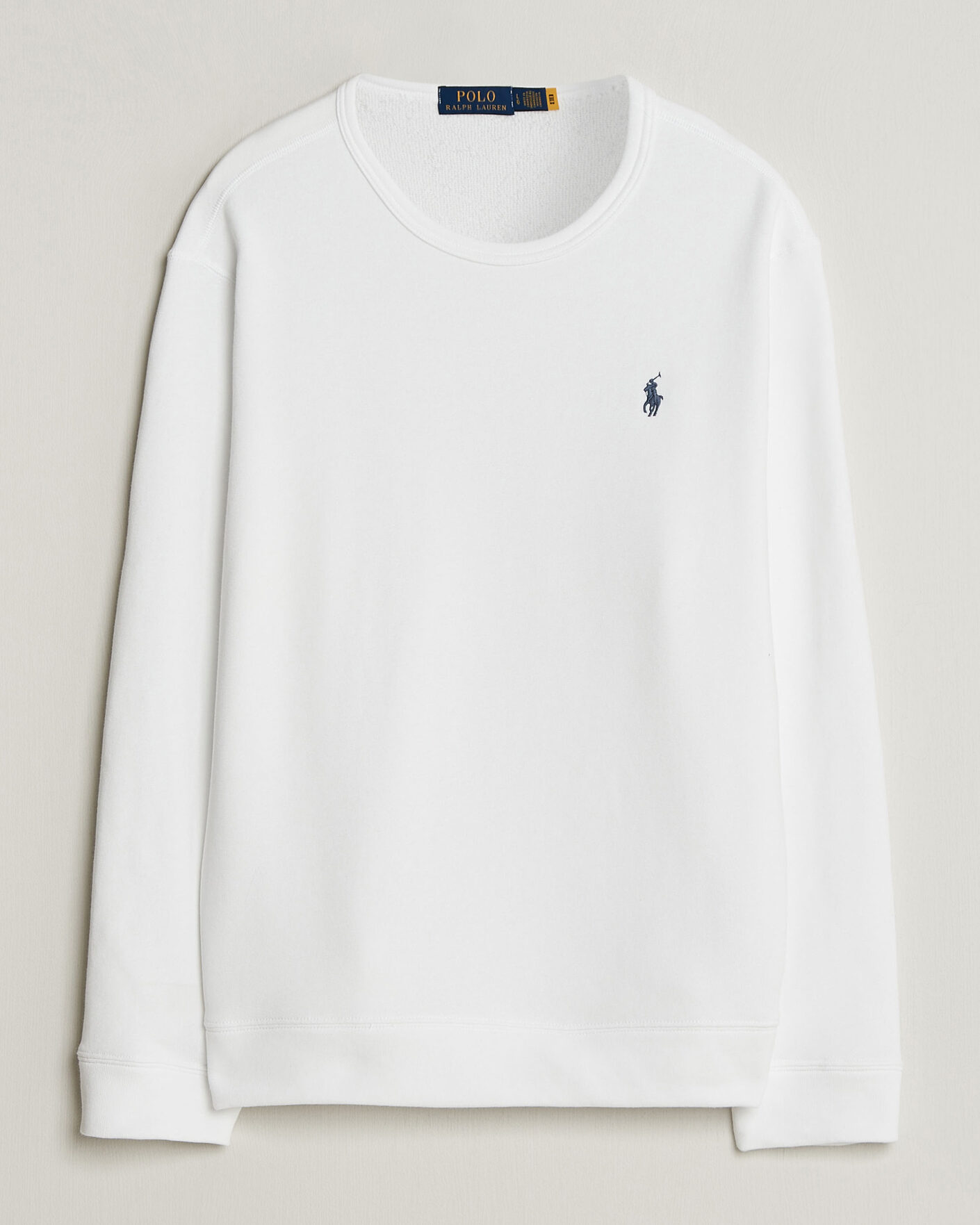 Uomini | Maglieria | Polo Ralph Lauren | Island Terry Sweatshirt White