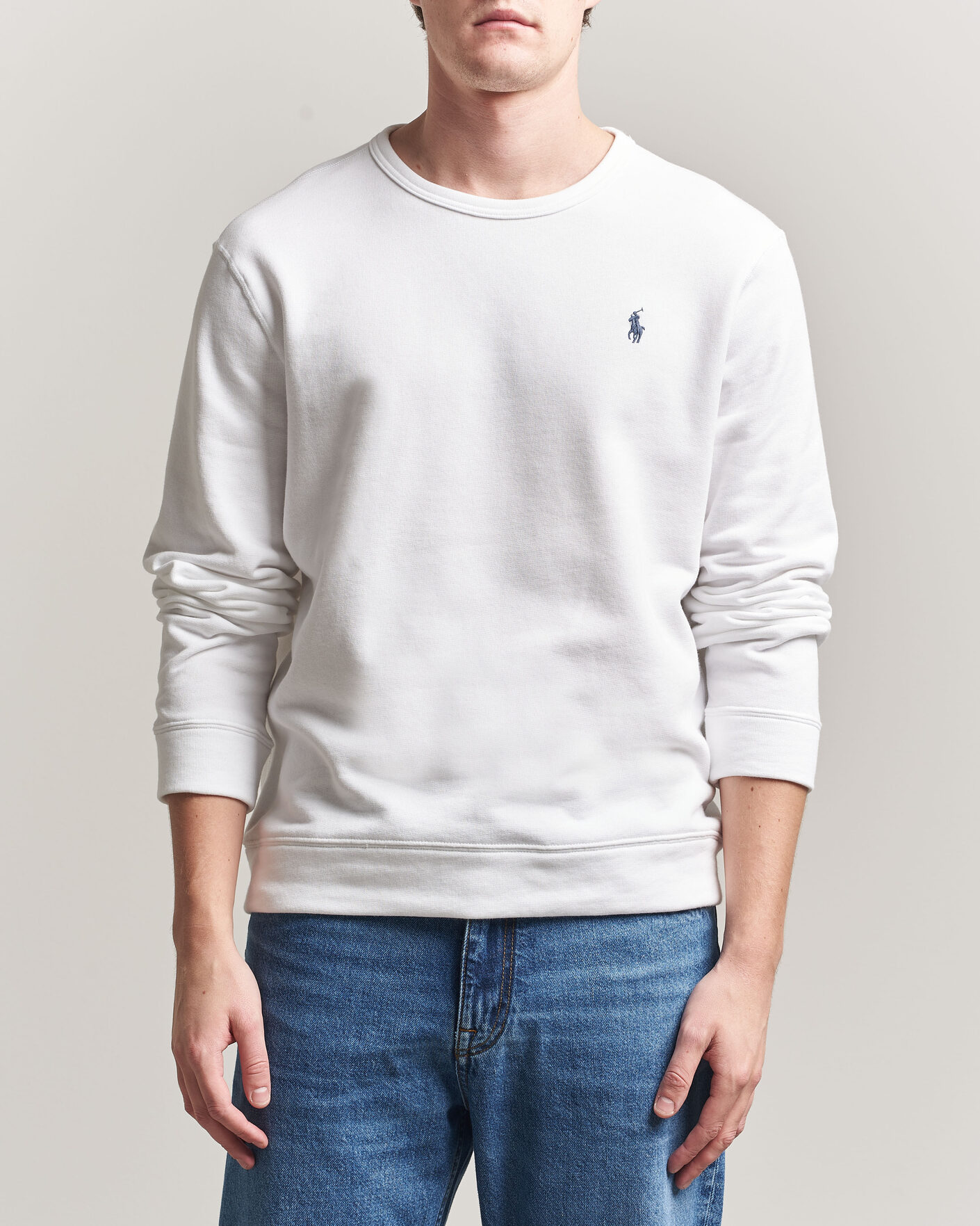 Uomini | Maglieria | Polo Ralph Lauren | Island Terry Sweatshirt White
