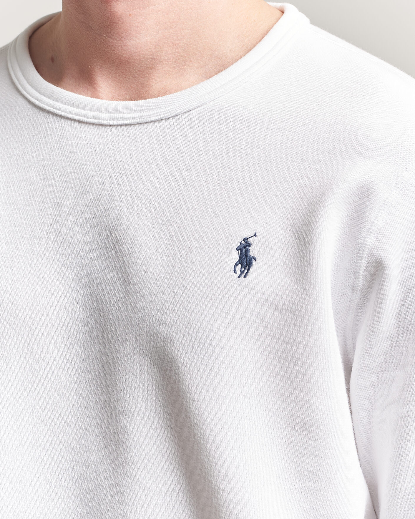 Uomini | Maglieria | Polo Ralph Lauren | Island Terry Sweatshirt White