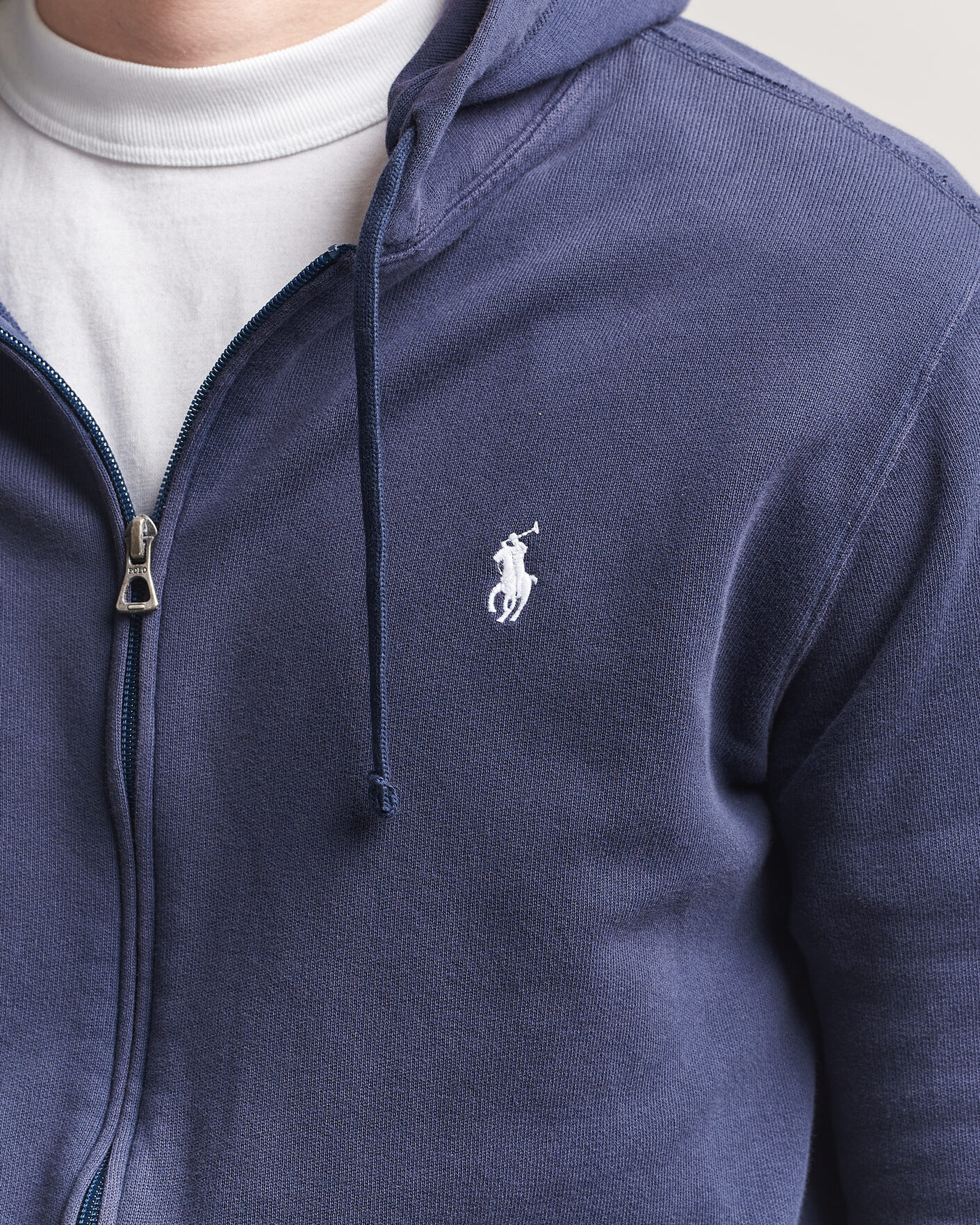 Uomini | Maglieria | Polo Ralph Lauren | Island Terry Full Zip Hoodie Newport Navy