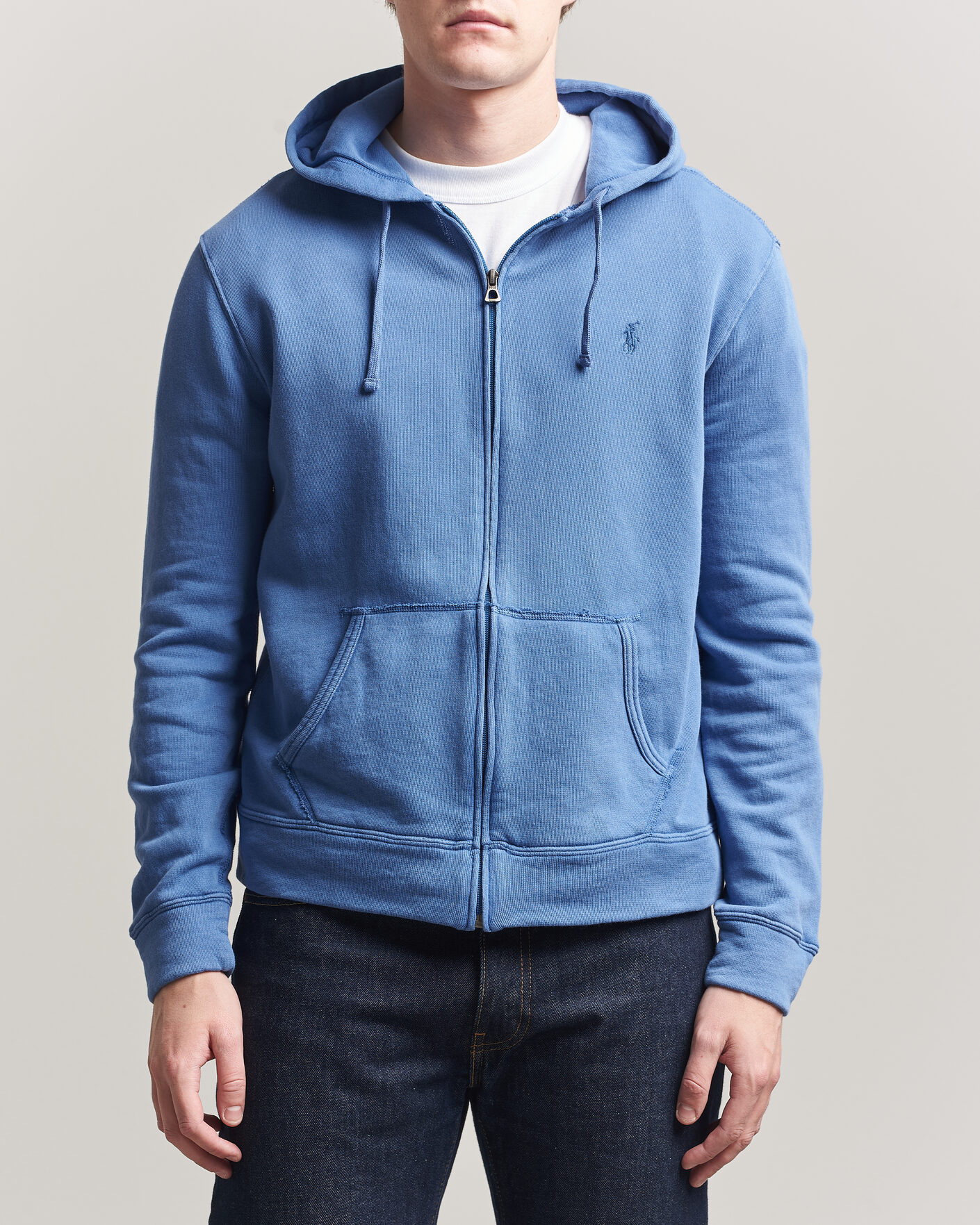 Uomini | Maglieria | Polo Ralph Lauren | Island Terry Full Zip Hoodie Modern Royal
