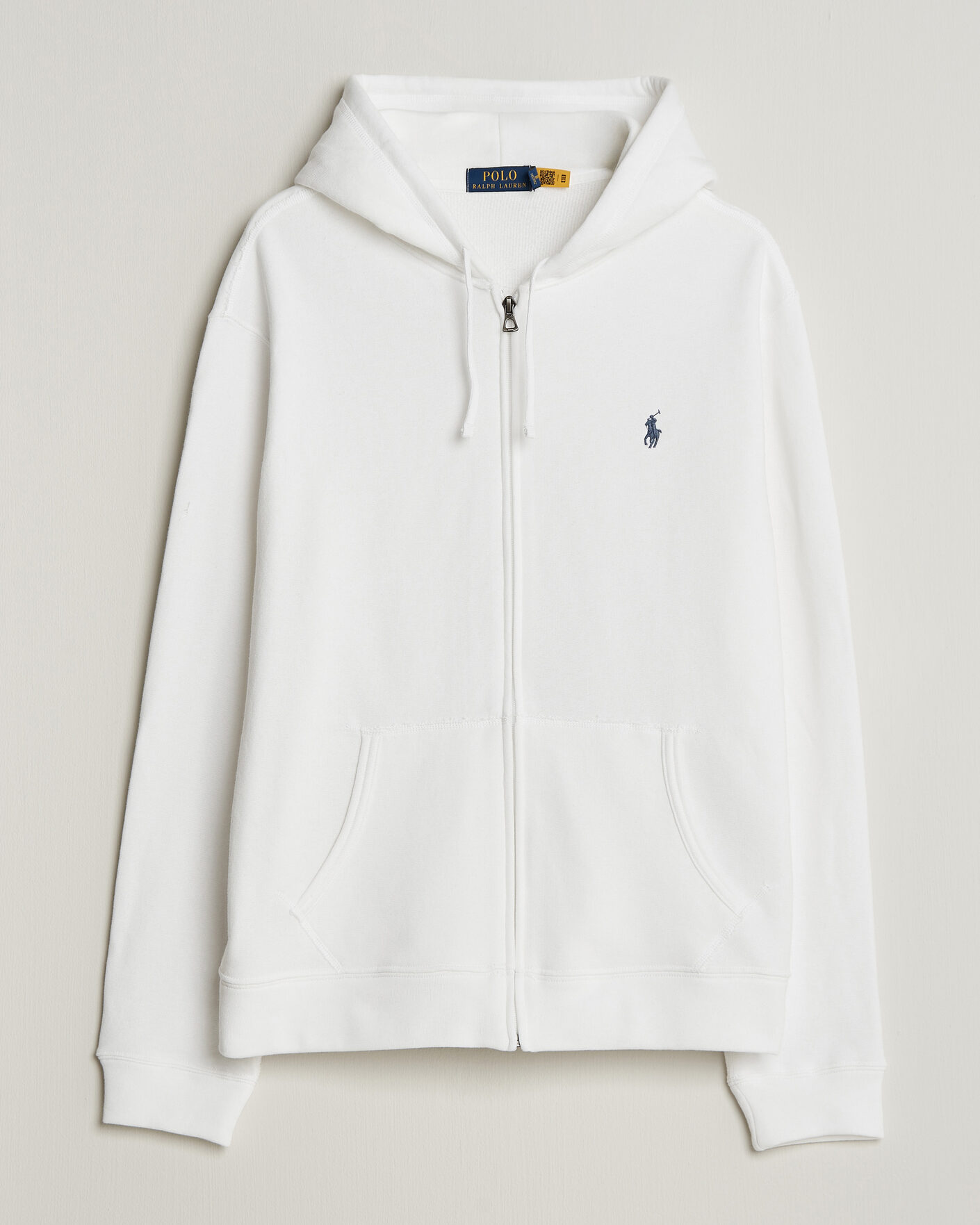 Uomini | Maglieria | Polo Ralph Lauren | Island Terry Full Zip Hoodie White