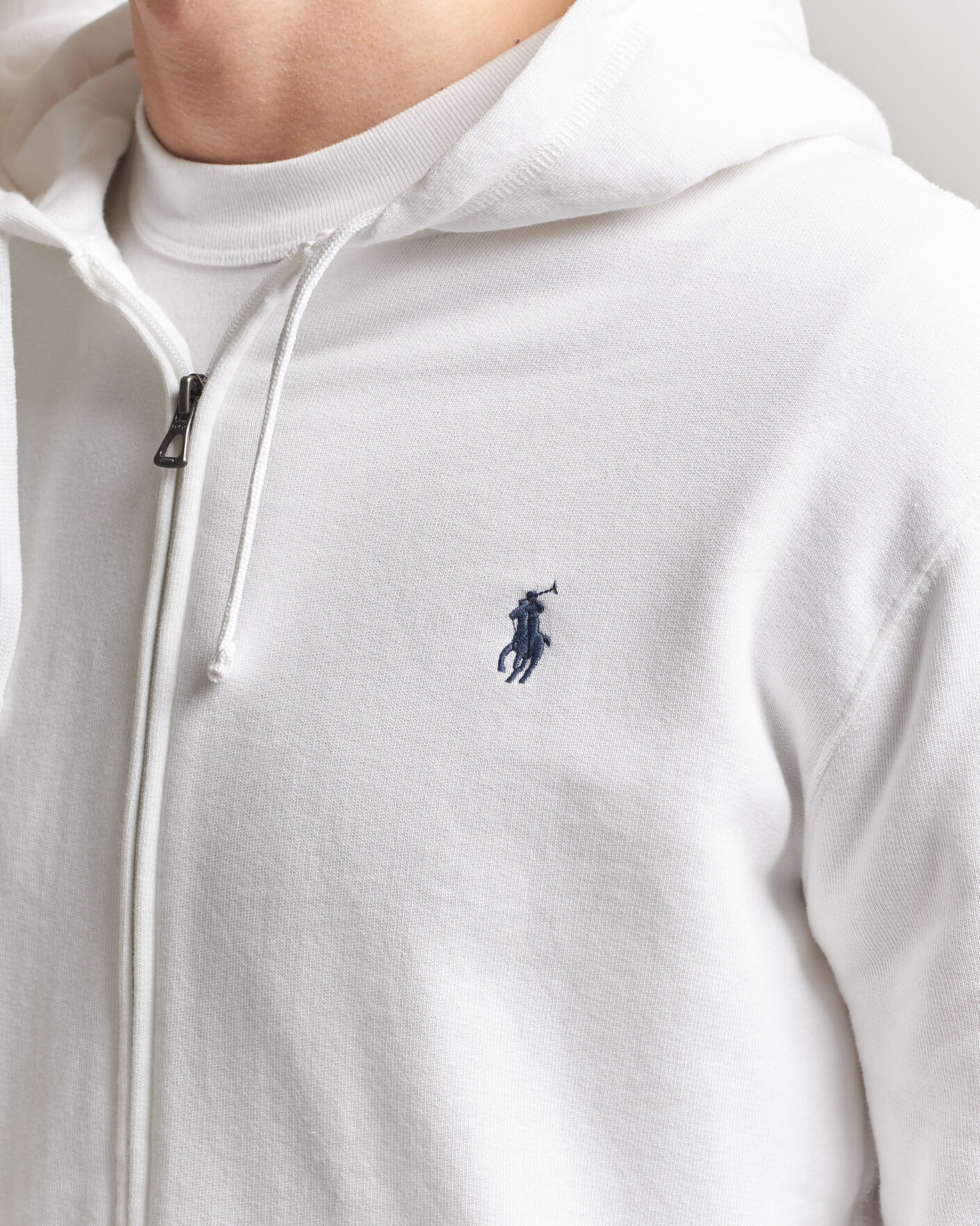 Uomini | Maglieria | Polo Ralph Lauren | Island Terry Full Zip Hoodie White