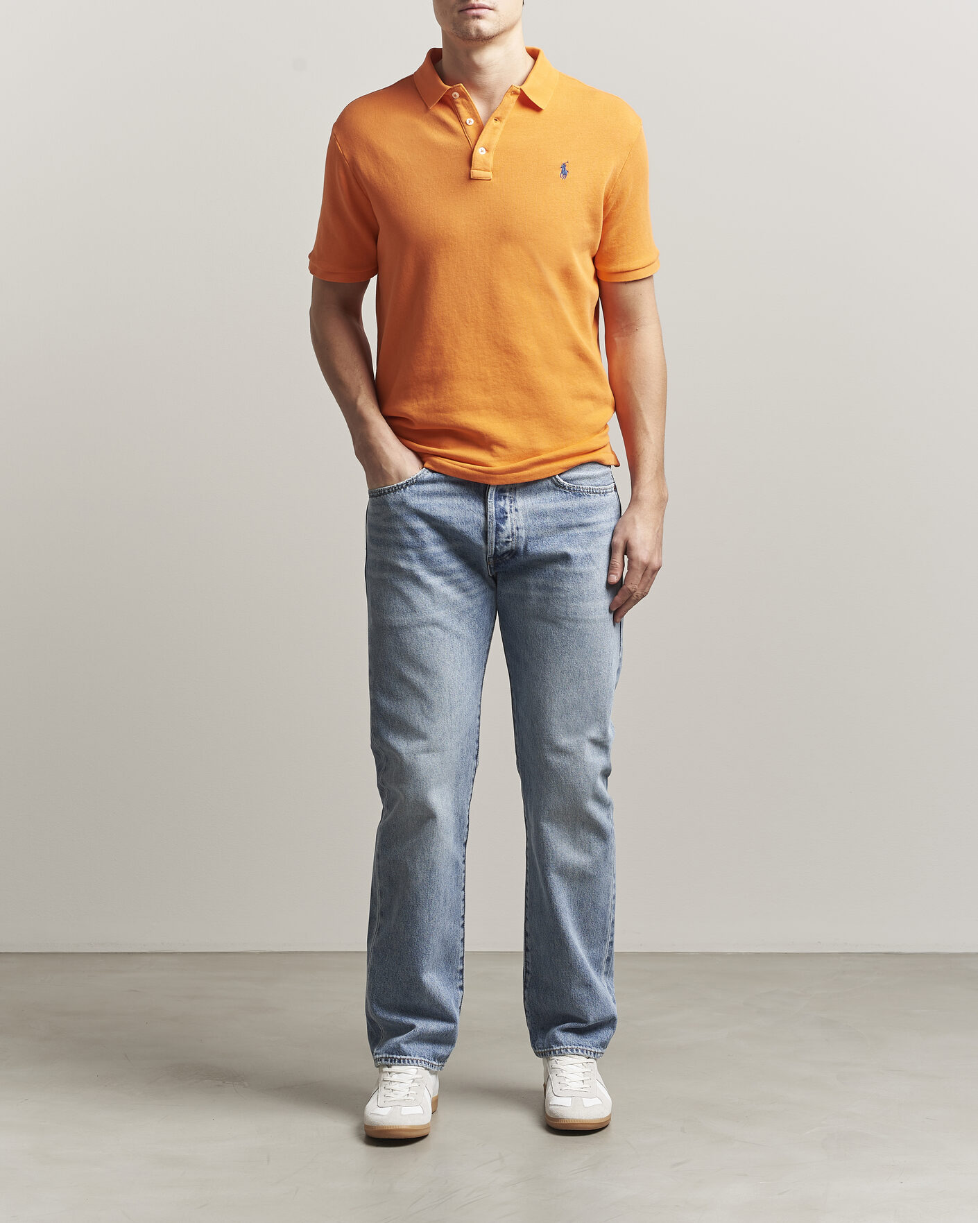 Uomini | Polo | Polo Ralph Lauren | Island Terry Polo Resort Orange
