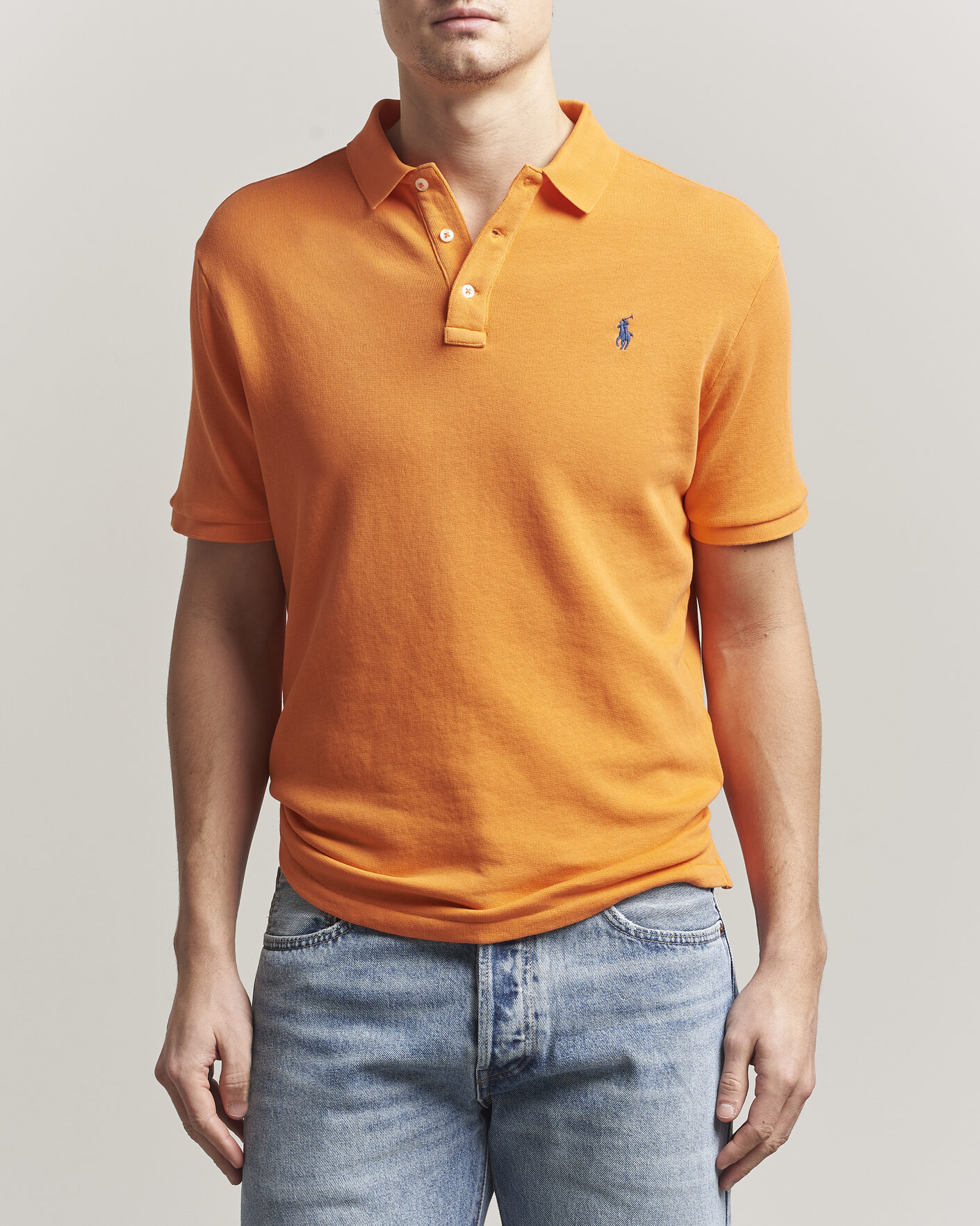 Uomini | Polo | Polo Ralph Lauren | Island Terry Polo Resort Orange