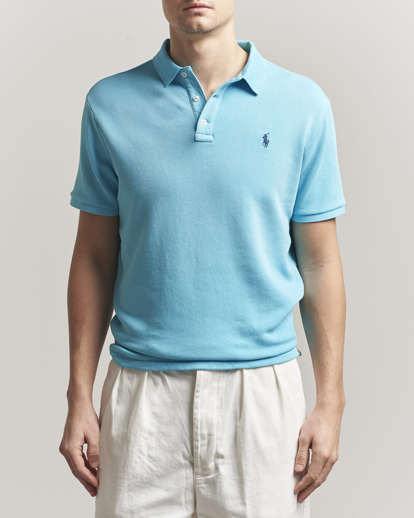 Uomini | Polo | Polo Ralph Lauren | Island Terry Polo Perfect Turqoise