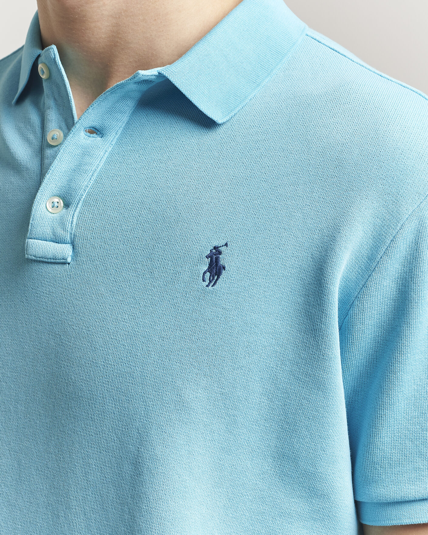 Uomini | Polo | Polo Ralph Lauren | Island Terry Polo Perfect Turqoise