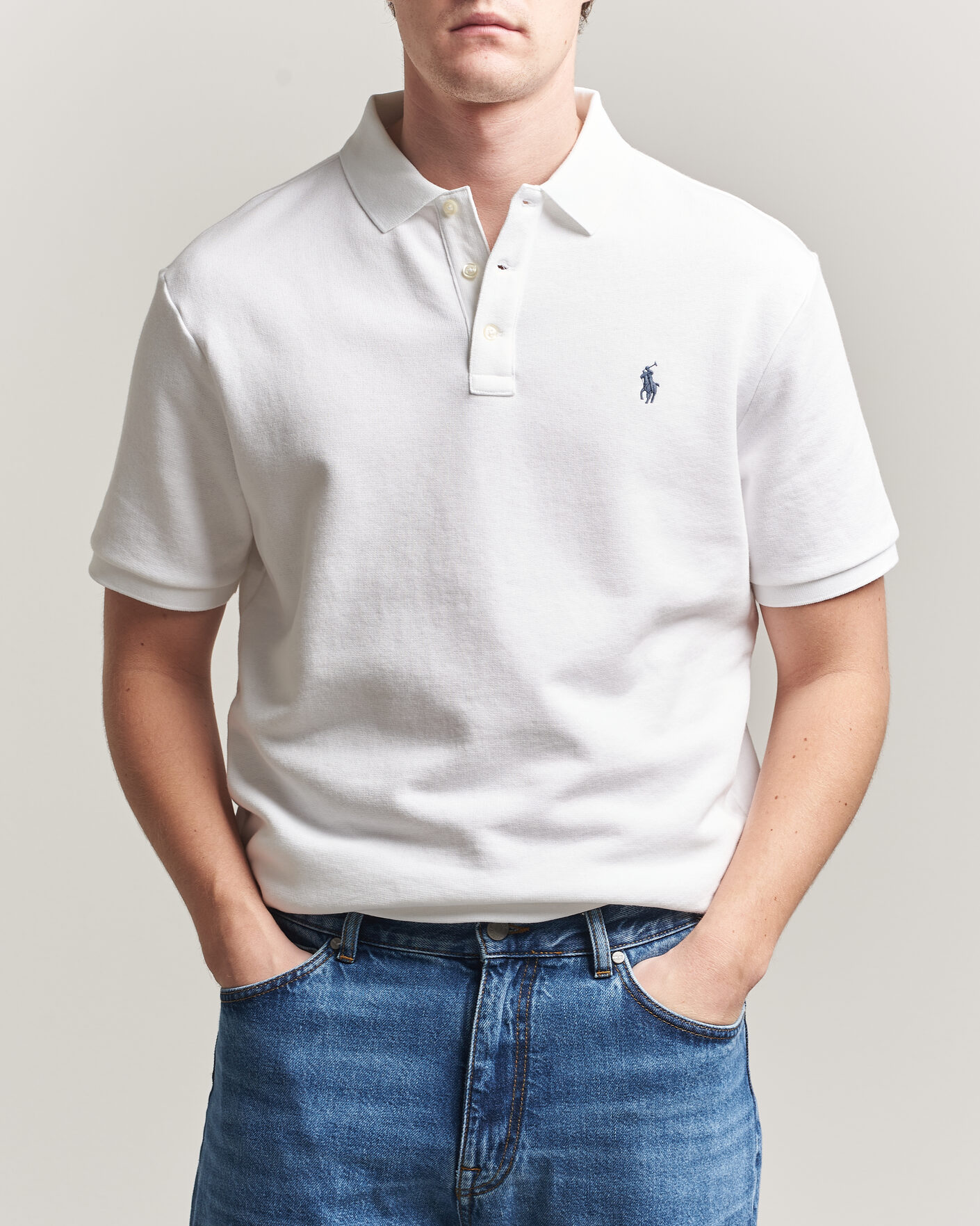 Uomini | Polo | Polo Ralph Lauren | Island Terry Polo White