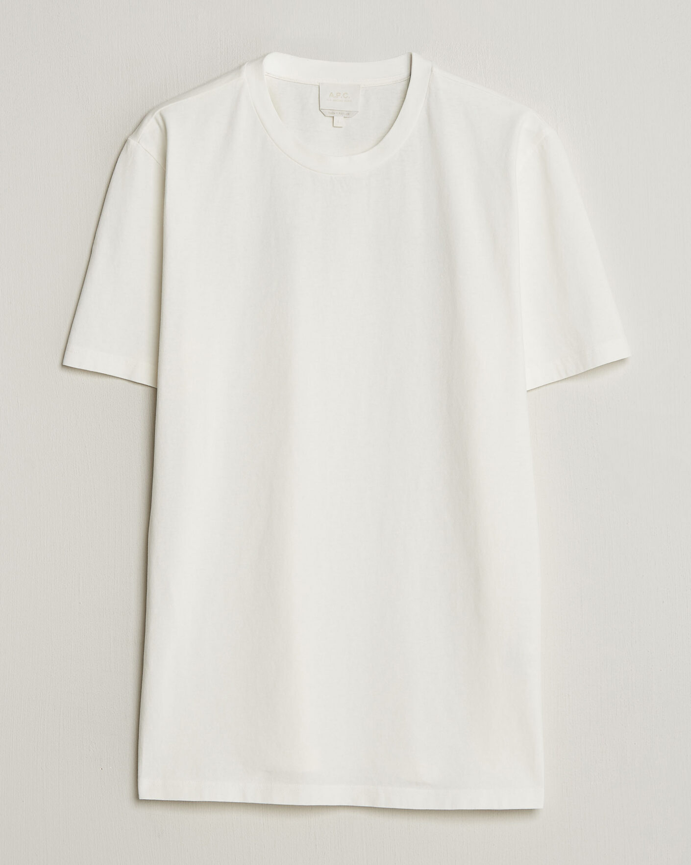 Uomini | T-shirt | A.P.C. | Printed Crew Neck T-Shirt Off White