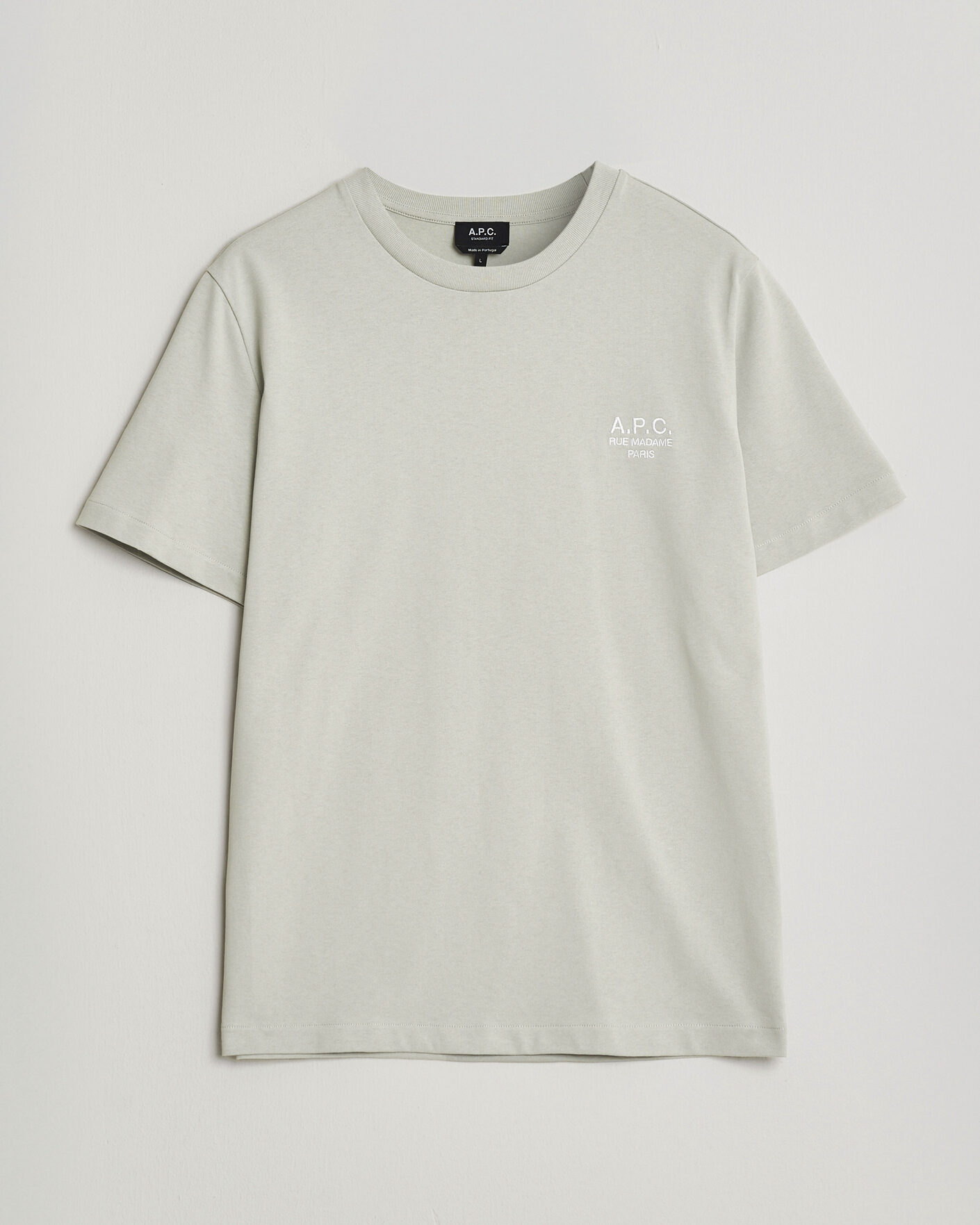 Uomini | T-shirt | A.P.C. | Rue Madame T-Shirt Light Green