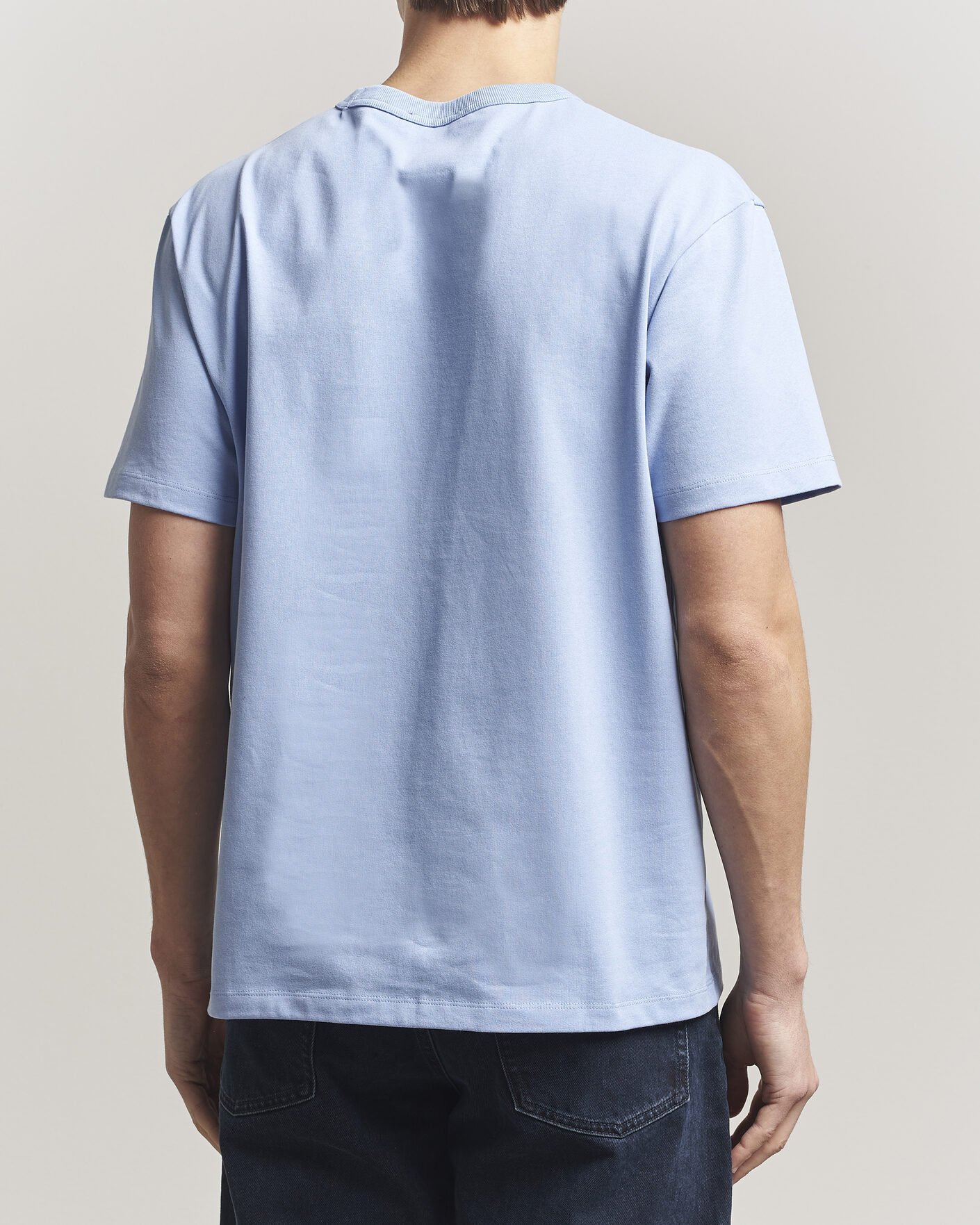 Uomini | T-shirt | A.P.C. | Boxy Fit Petit VPC T-Shirt Light Blue