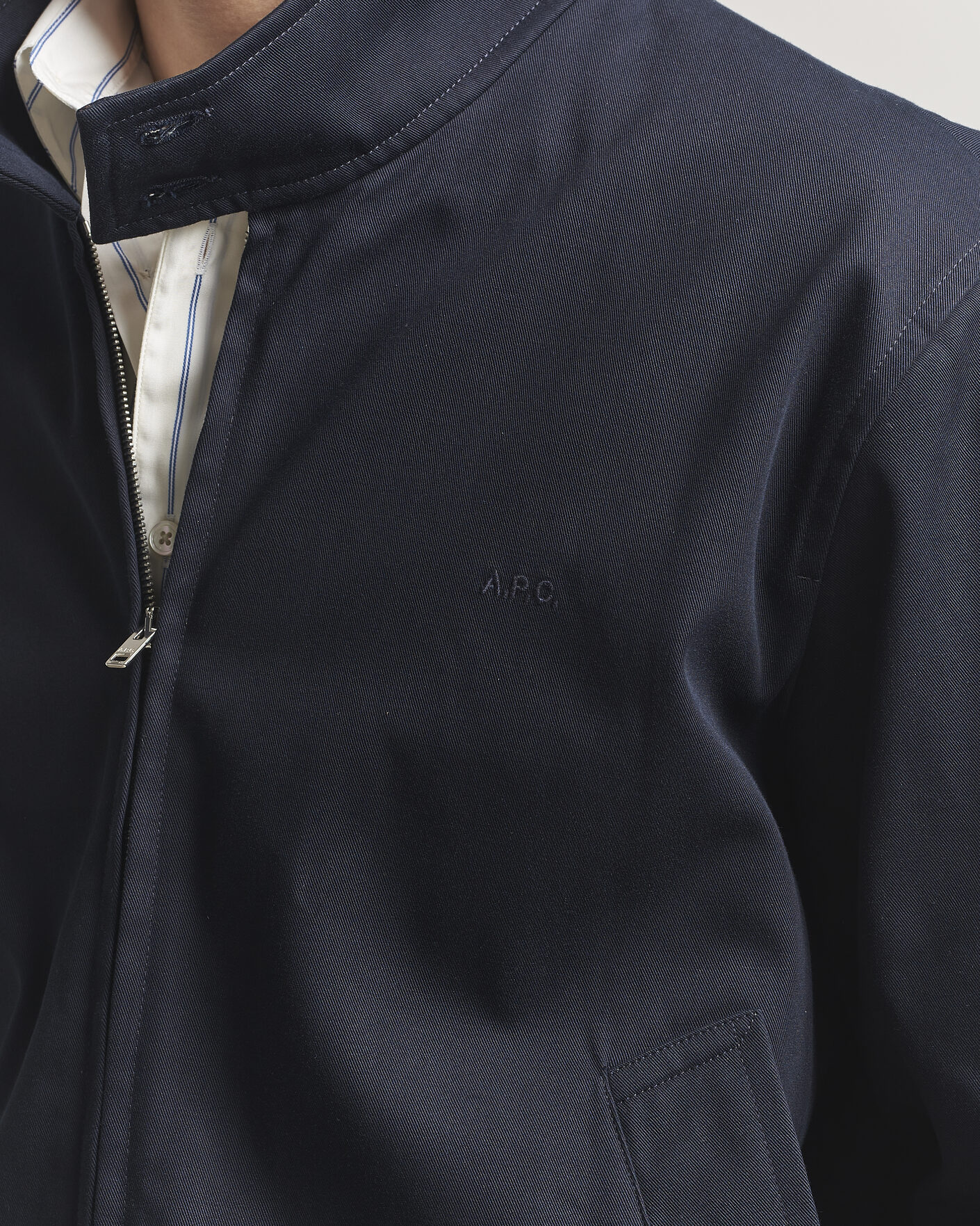 Uomini | Giacche | A.P.C. | Zipped Jacket Dark Navy