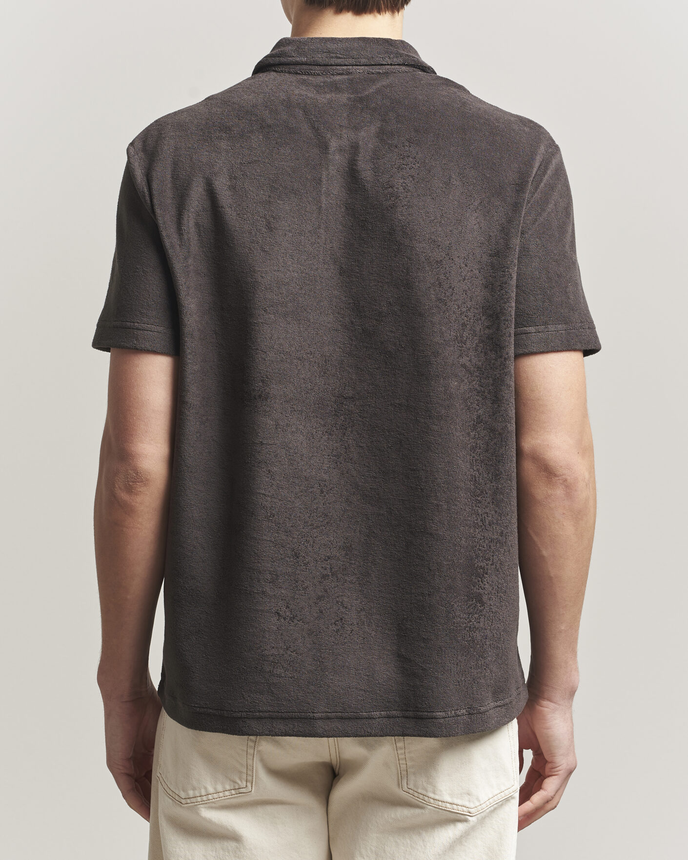 Uomini | Polo | A.P.C. | Julian Cotton Knitted Polo Brown