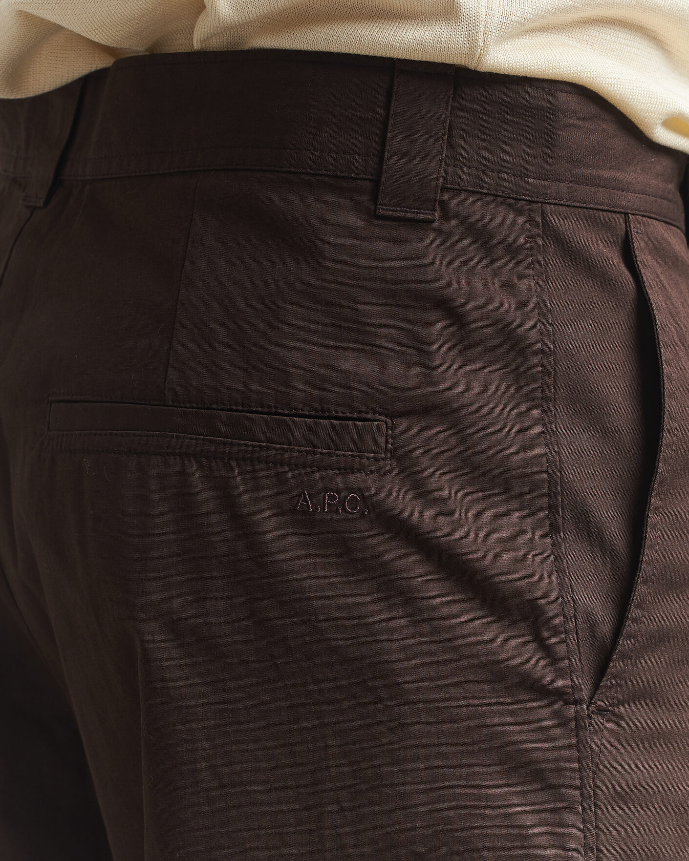 Uomini | Pantaloni | A.P.C. | Dan Cotton Chinos Dark Brown