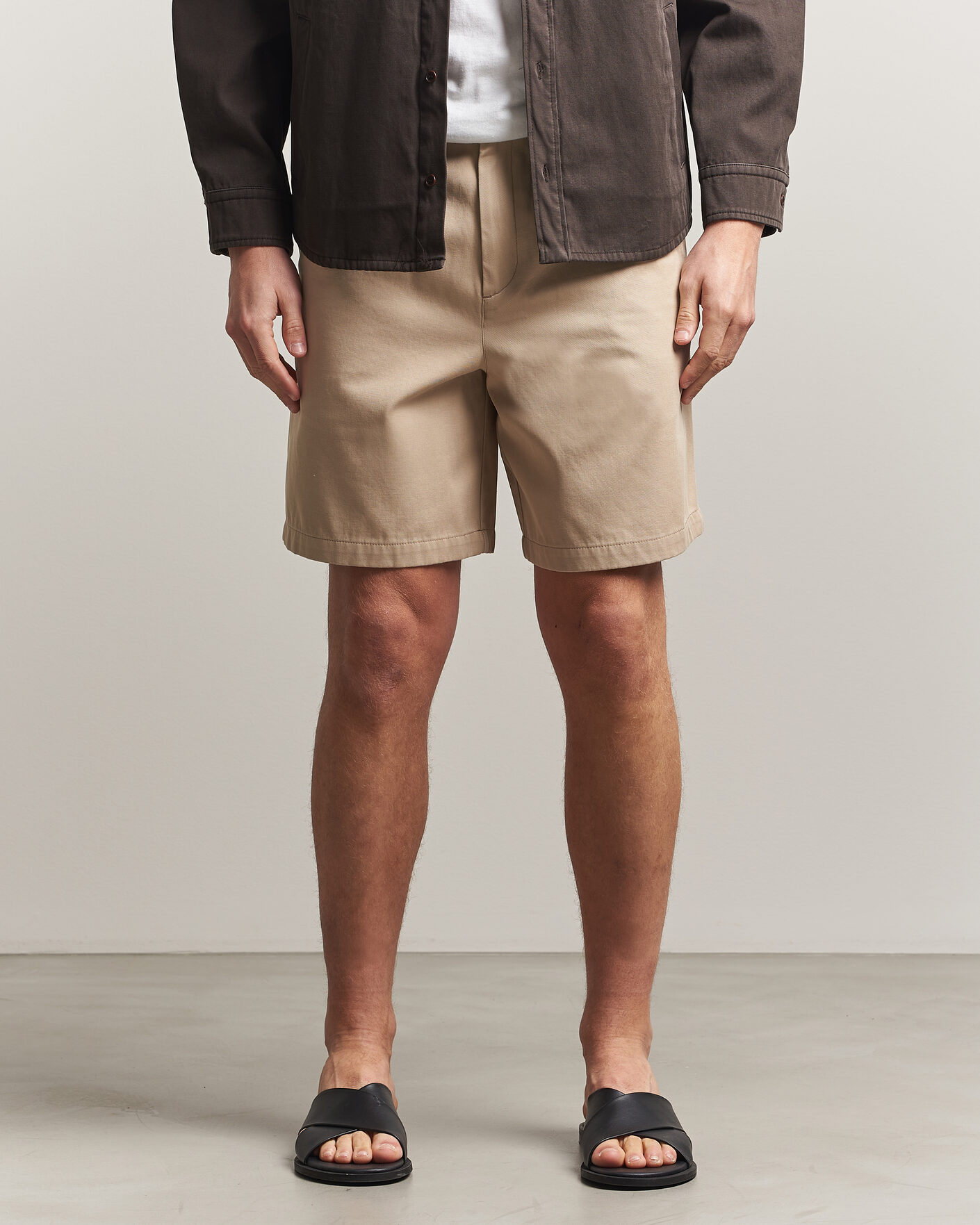 Uomini | Pantaloncini | A.P.C. | Otis Cotton Chino Shorts Beige
