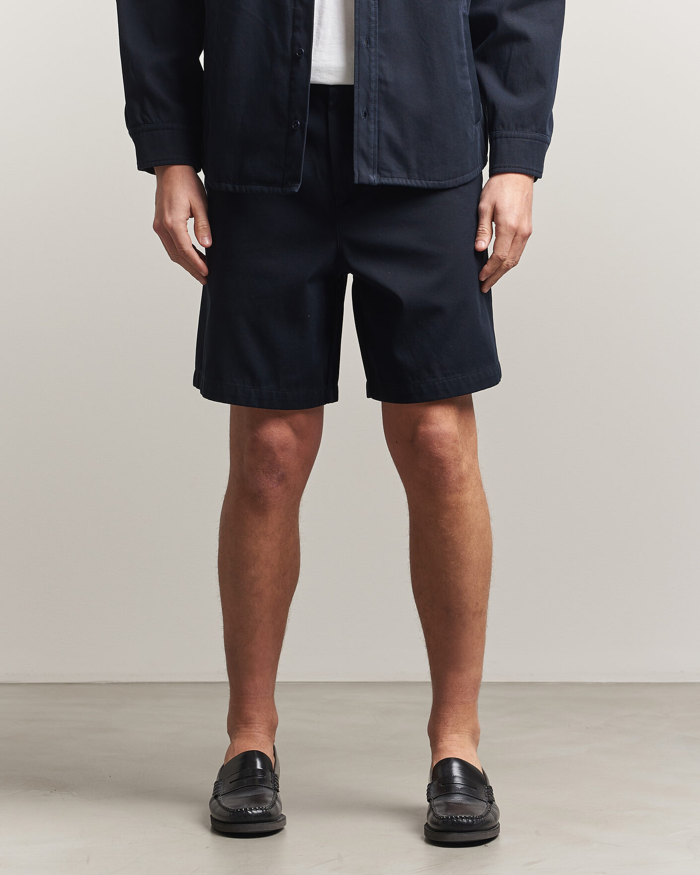 Uomini | Pantaloncini | A.P.C. | Otis Cotton Chino Shorts Dark Navy