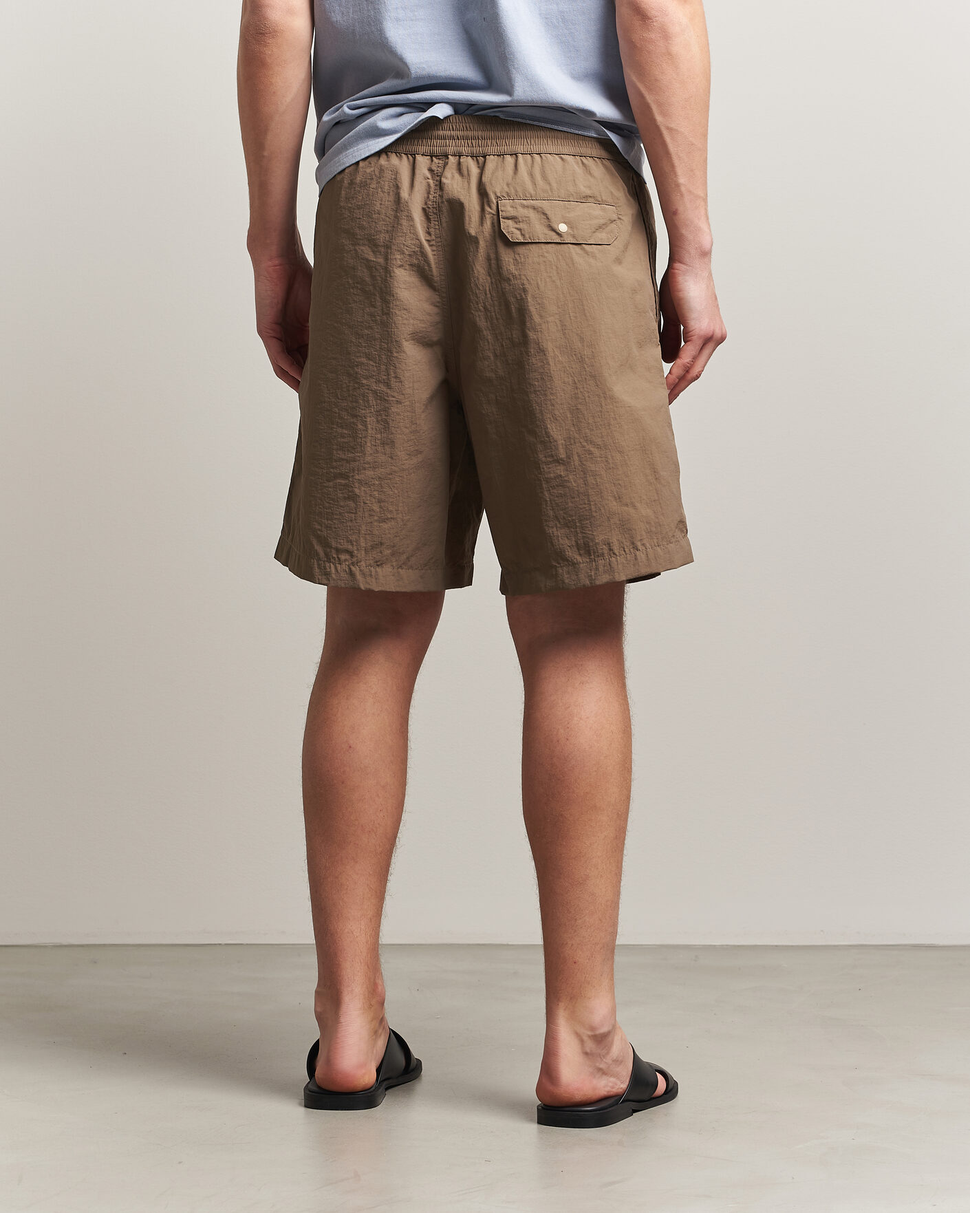 Uomini | Pantaloncini | A.P.C. | Rio Drawstring Shorts Dark Beige