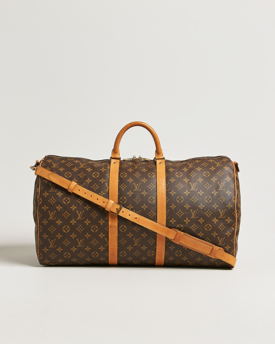 Uomini | Pre-Owned & Vintage Bags | Louis Vuitton Pre-Owned | Keepall Bandouliére 55 Monogram