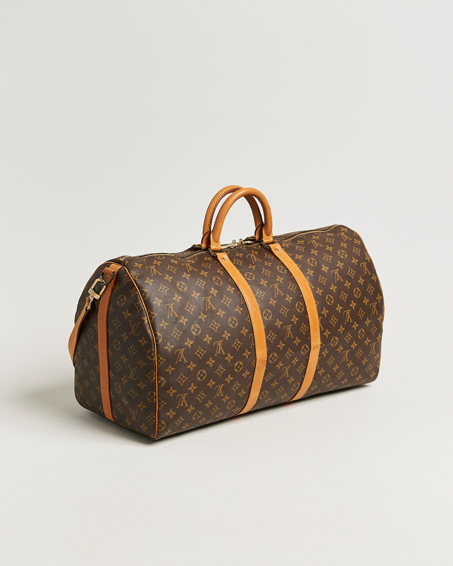 Uomini | Pre-Owned & Vintage Bags | Louis Vuitton Pre-Owned | Keepall Bandouliére 55 Monogram