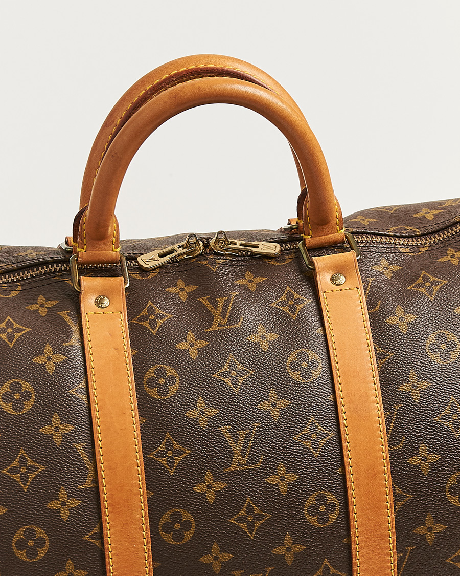 Uomini | Pre-Owned & Vintage Bags | Louis Vuitton Pre-Owned | Keepall Bandouliére 55 Monogram
