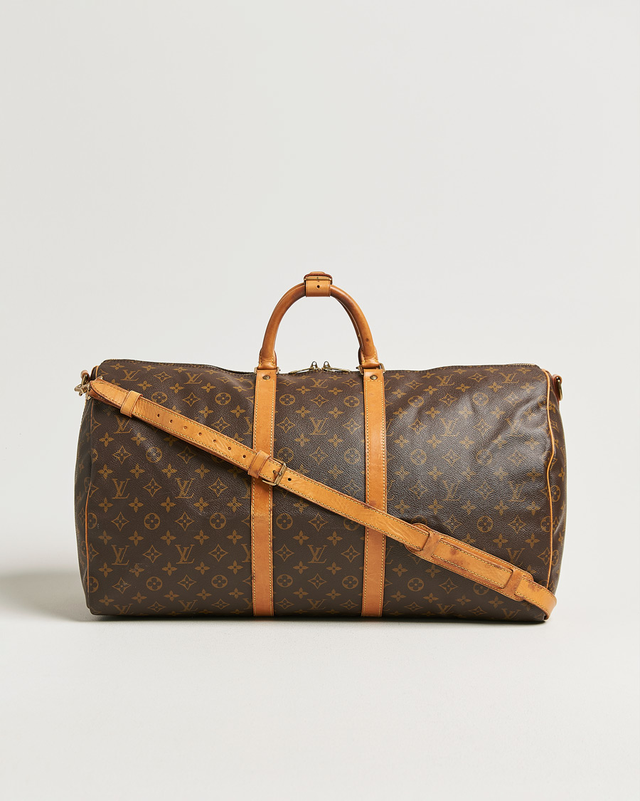 Uomini | Pre-Owned & Vintage Bags | Louis Vuitton Pre-Owned | Keepall Bandouliére 55 Monogram