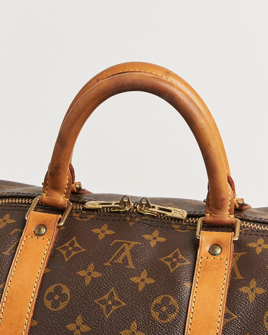 Uomini | Pre-Owned & Vintage Bags | Louis Vuitton Pre-Owned | Keepall Bandouliére 55 Monogram