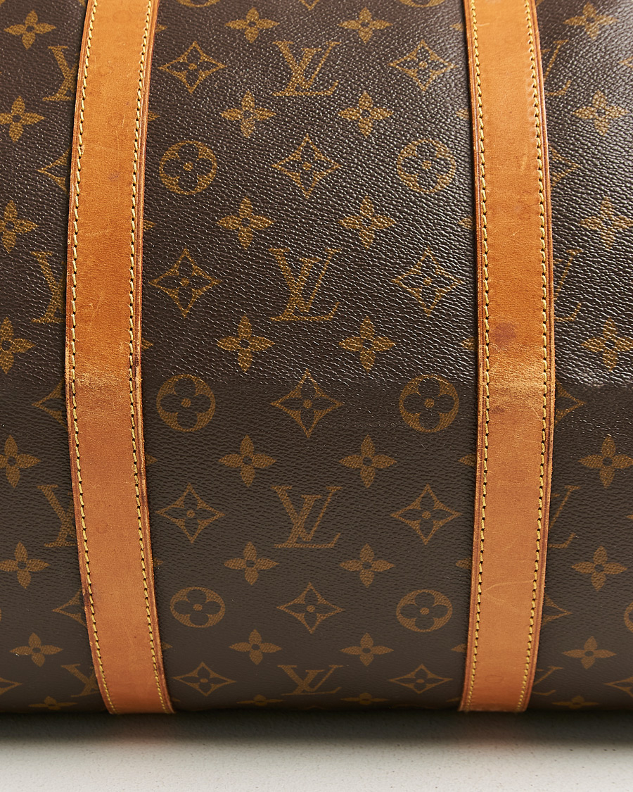Uomini | Pre-Owned & Vintage Bags | Louis Vuitton Pre-Owned | Keepall Bandouliére 55 Monogram