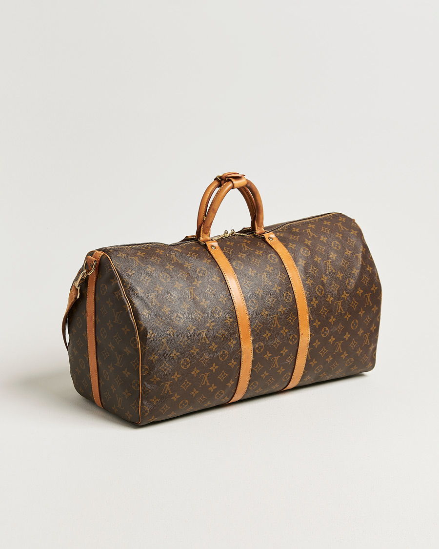 Uomini | Pre-Owned & Vintage Bags | Louis Vuitton Pre-Owned | Keepall Bandouliére 55 Monogram