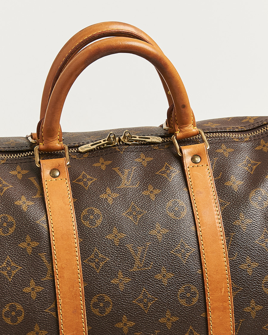 Uomini | Pre-Owned & Vintage Bags | Louis Vuitton Pre-Owned | Keepall Bandouliére 55 Monogram