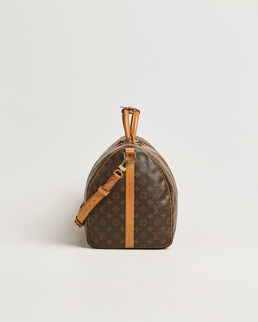 Uomini | Pre-Owned & Vintage Bags | Louis Vuitton Pre-Owned | Keepall Bandouliére 55 Monogram