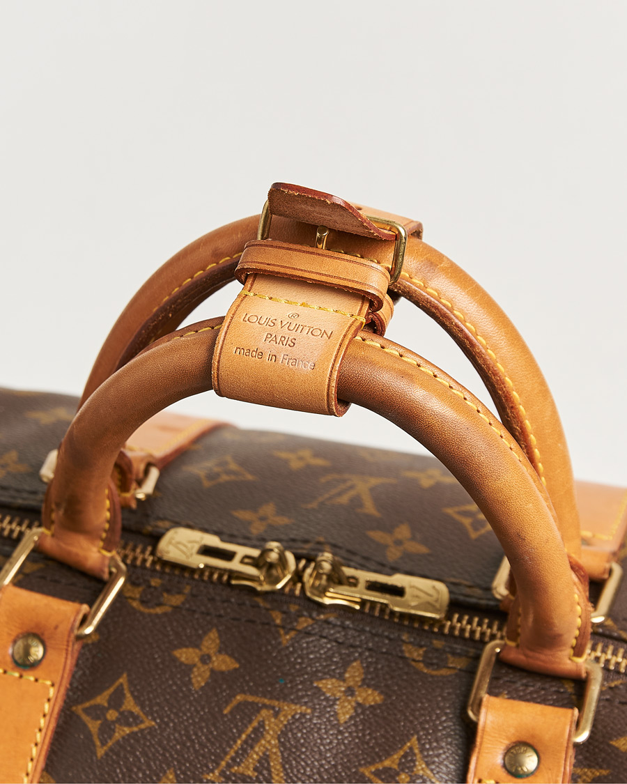 Uomini | Pre-Owned & Vintage Bags | Louis Vuitton Pre-Owned | Keepall Bandouliére 55 Monogram