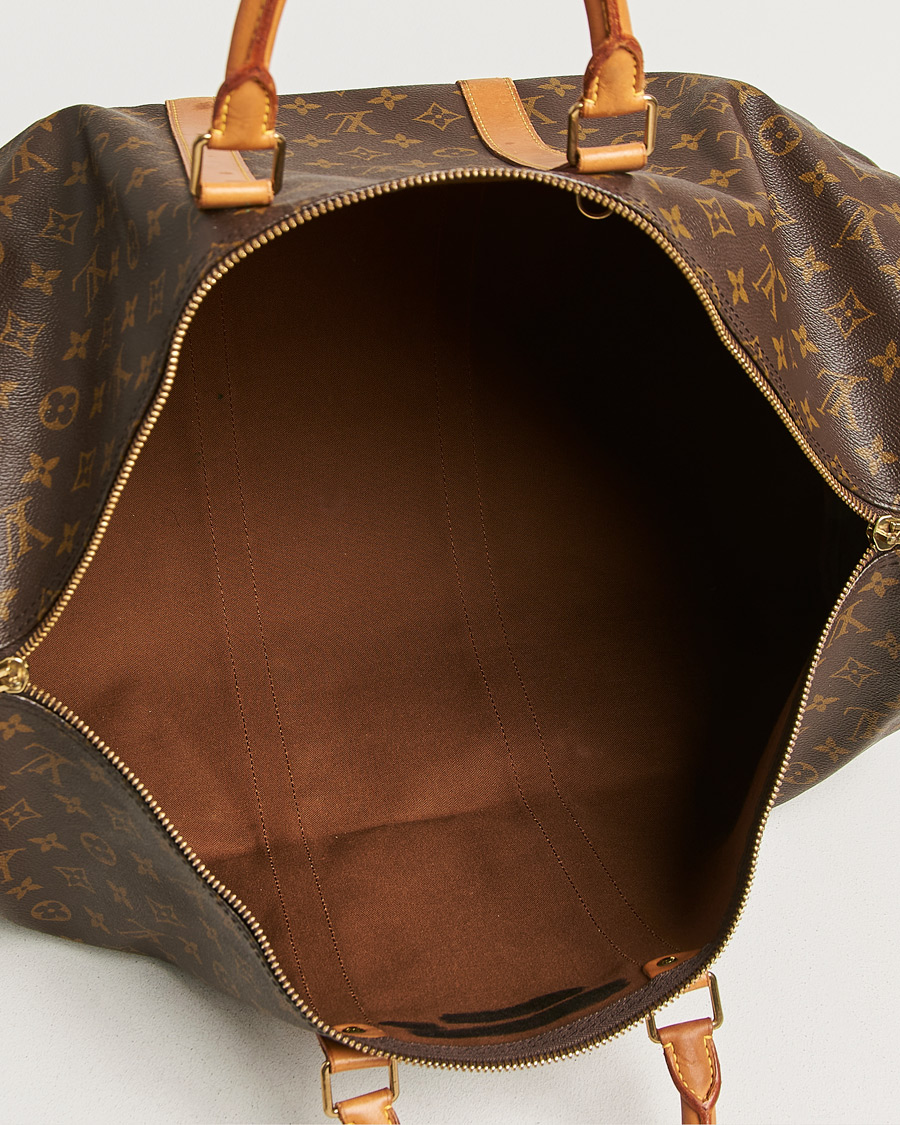 Uomini | Pre-Owned & Vintage Bags | Louis Vuitton Pre-Owned | Keepall Bandouliére 55 Monogram