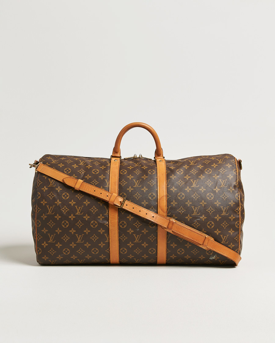 Uomini | Pre-Owned & Vintage Bags | Louis Vuitton Pre-Owned | Keepall Bandouliére 55 Monogram
