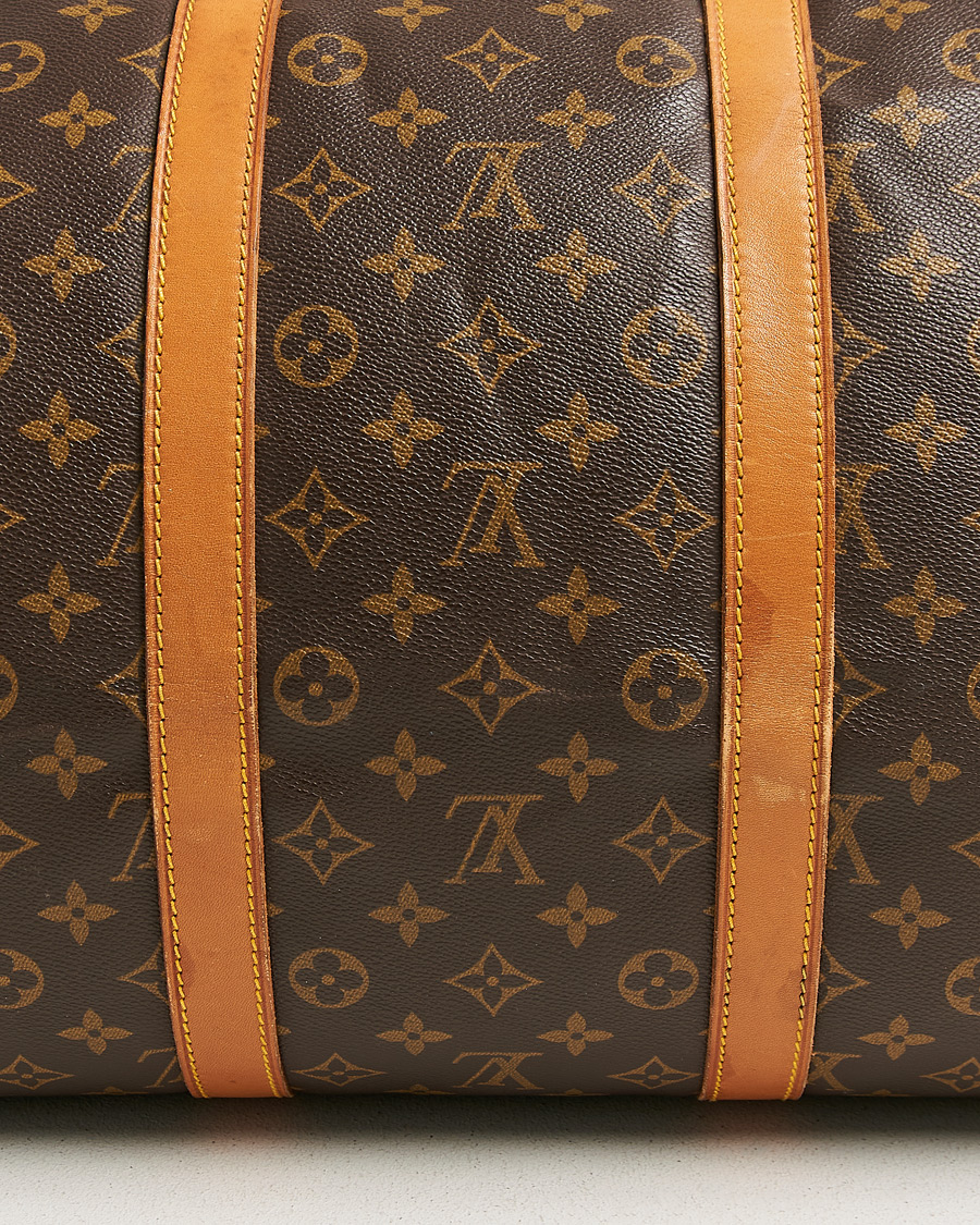 Uomini | Pre-Owned & Vintage Bags | Louis Vuitton Pre-Owned | Keepall Bandouliére 55 Monogram