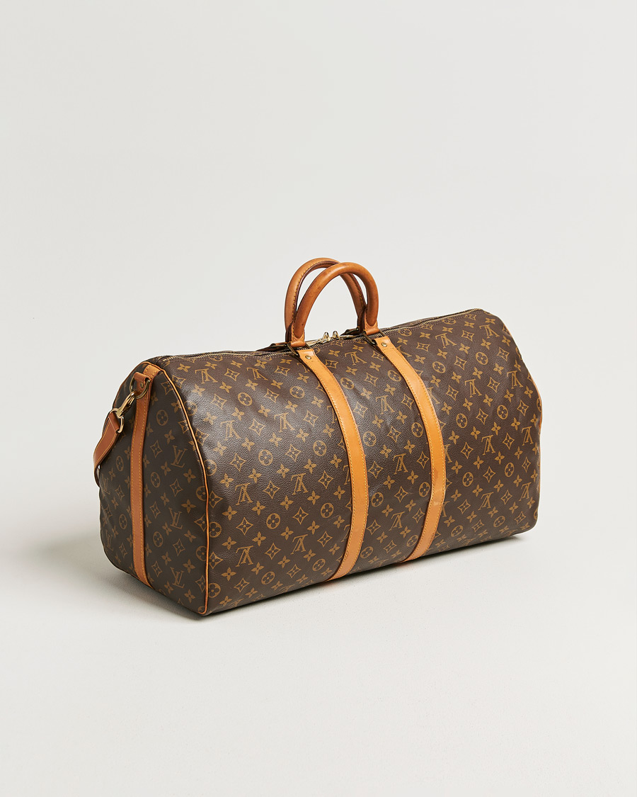 Uomini | Pre-Owned & Vintage Bags | Louis Vuitton Pre-Owned | Keepall Bandouliére 55 Monogram