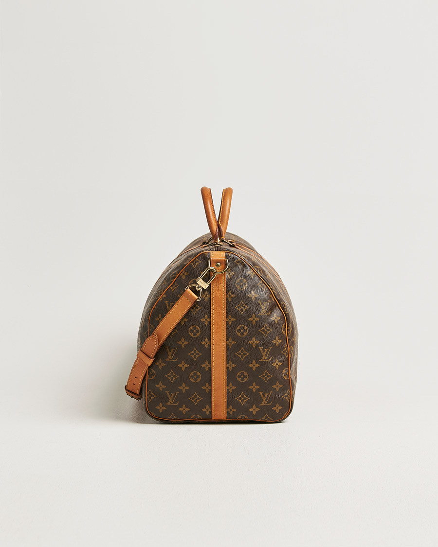 Uomini | Pre-Owned & Vintage Bags | Louis Vuitton Pre-Owned | Keepall Bandouliére 55 Monogram