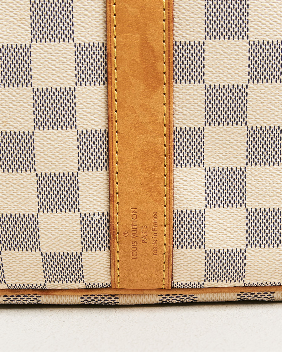 Uomini | Pre-Owned & Vintage Bags | Louis Vuitton Pre-Owned | Keepall Bandouliére Damier Azur