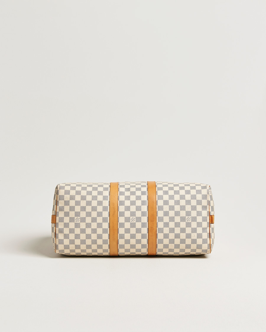 Uomini | Pre-Owned & Vintage Bags | Louis Vuitton Pre-Owned | Keepall Bandouliére Damier Azur