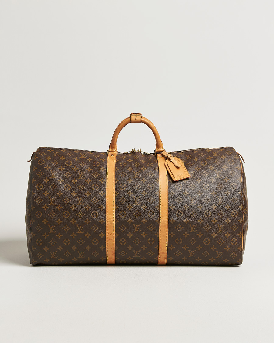 Uomini | Pre-Owned & Vintage Bags | Louis Vuitton Pre-Owned | Keepall 60 Monogram