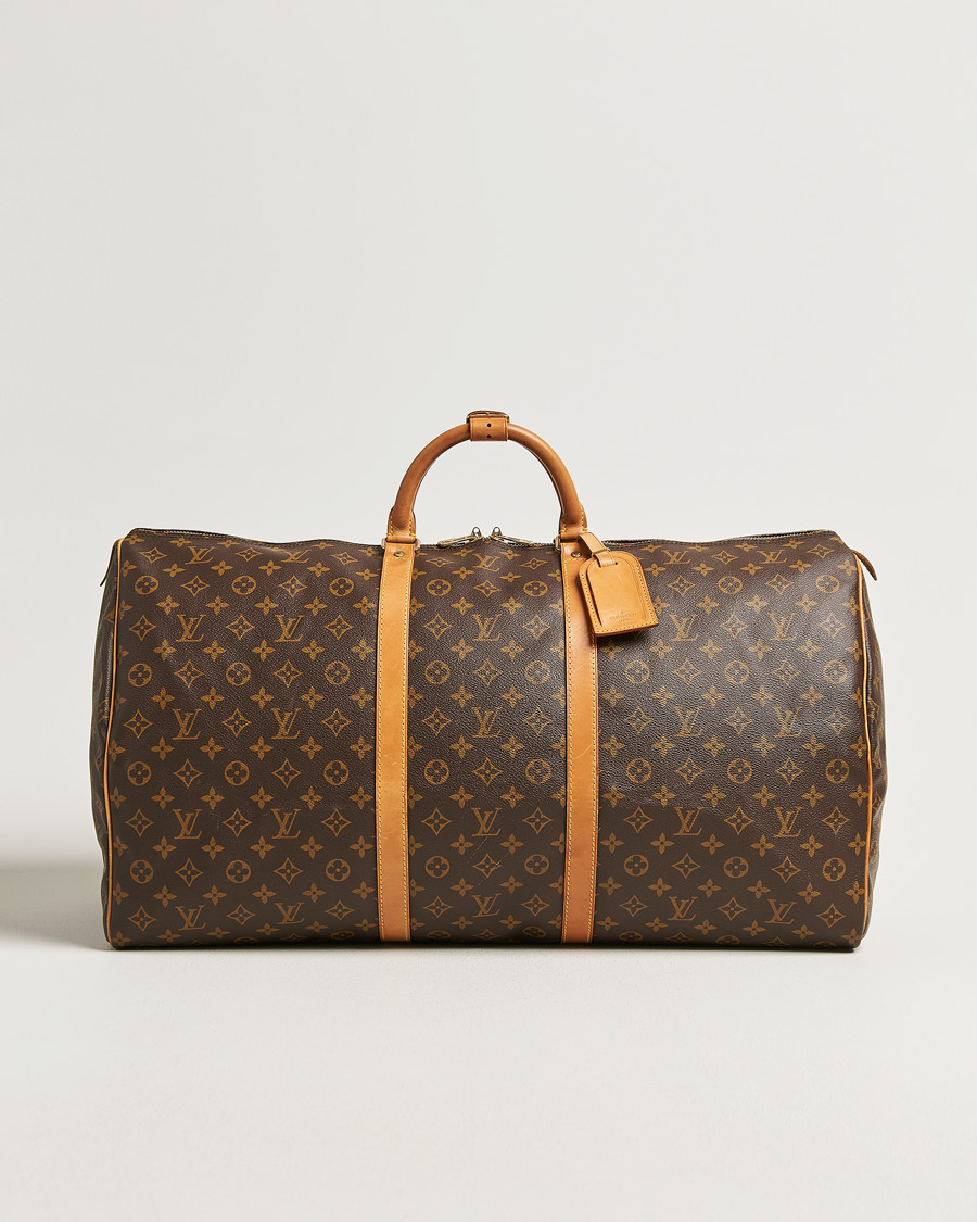 Uomini | Pre-Owned & Vintage Bags | Louis Vuitton Pre-Owned | Keepall 60 Monogram