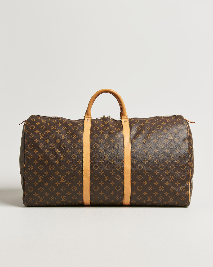Uomini | Pre-Owned & Vintage Bags | Louis Vuitton Pre-Owned | Keepall 60 Monogram
