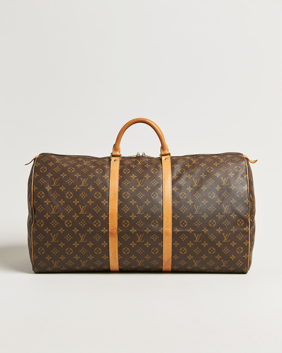 Uomini | Pre-Owned & Vintage Bags | Louis Vuitton Pre-Owned | Keepall 60 Monogram