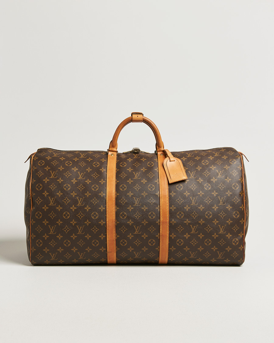 Uomini | Pre-Owned & Vintage Bags | Louis Vuitton Pre-Owned | Keepall 60 Monogram