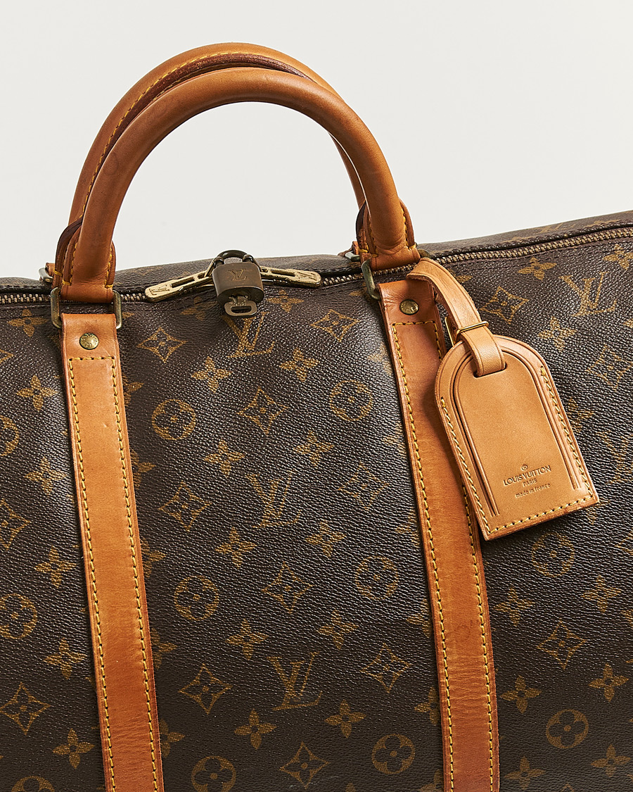 Uomini | Pre-Owned & Vintage Bags | Louis Vuitton Pre-Owned | Keepall 60 Monogram