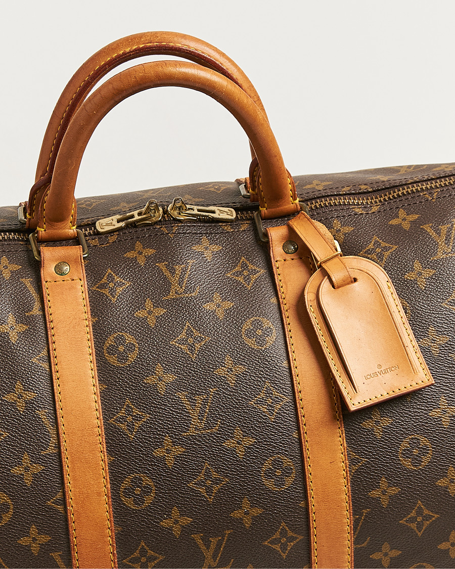 Uomini | Pre-Owned & Vintage Bags | Louis Vuitton Pre-Owned | Keepall Bandouliére 55 Monogram