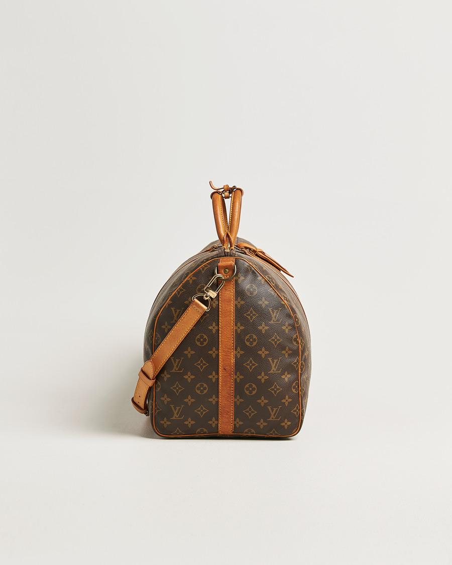 Uomini | Pre-Owned & Vintage Bags | Louis Vuitton Pre-Owned | Keepall Bandouliére 55 Monogram