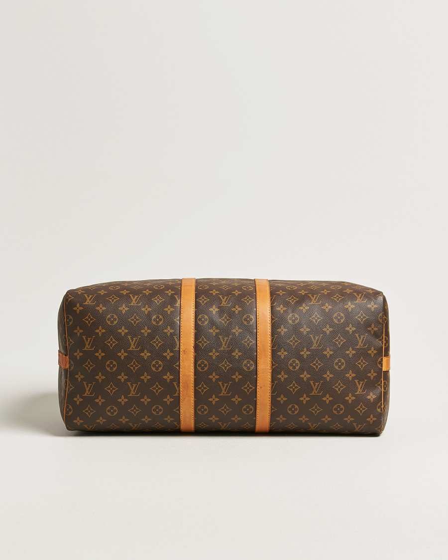 Uomini | Pre-Owned & Vintage Bags | Louis Vuitton Pre-Owned | Keepall Bandouliére 55 Monogram