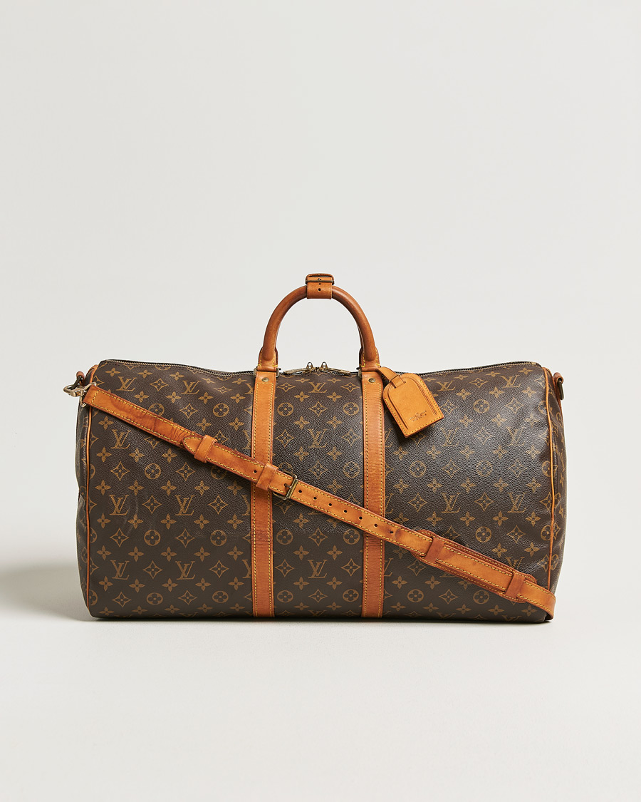 Uomini | Pre-Owned & Vintage Bags | Louis Vuitton Pre-Owned | Keepall Bandouliére 55 Monogram