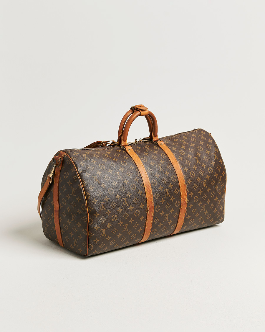 Uomini | Pre-Owned & Vintage Bags | Louis Vuitton Pre-Owned | Keepall Bandouliére 55 Monogram